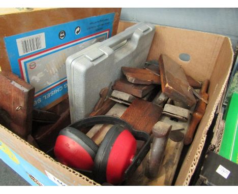 A collection of woodworking tools