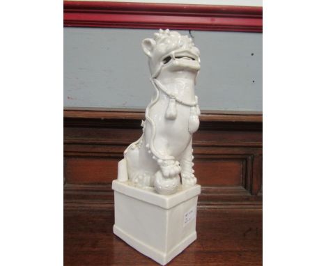 A ceramic figure of a Dog of Fo