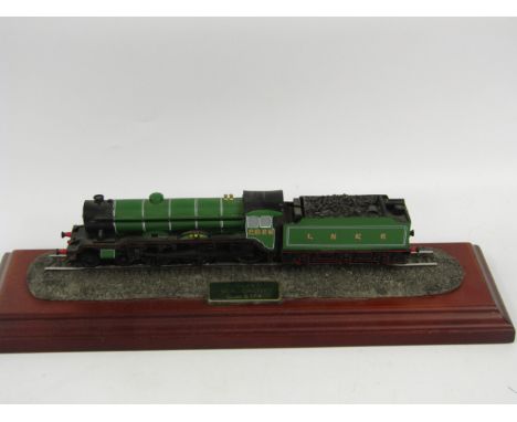 A Doverdale design, Steam Memories, scale model of the LNER Norwich City, 4-6-0, apple green livery, description sticker stat