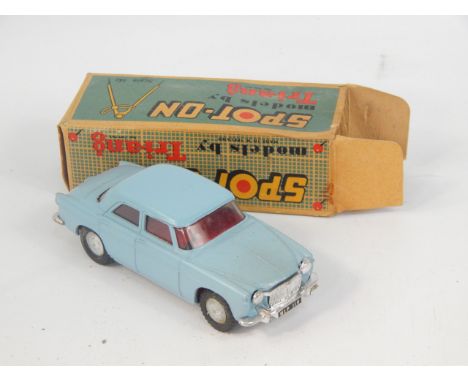 A Tri-ang Spot-On die cast model Rover 3 litre 1:42 scale, boxed, (AF).