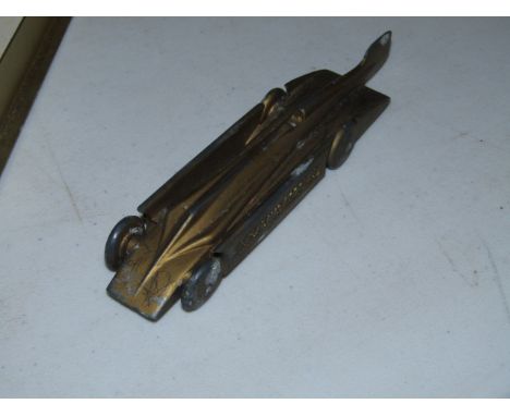 A 1926 FH Adams die cast Golden Arrow vehicle, in associated box.
