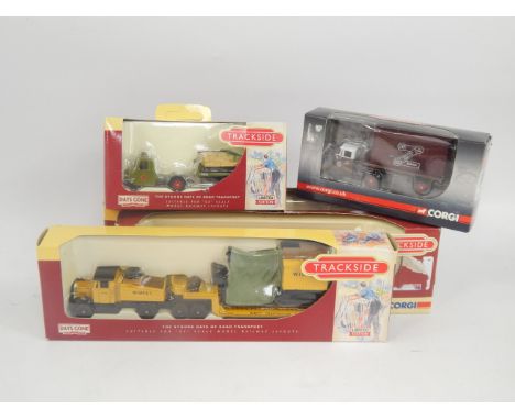 Corgi Trackside vehicles including a Sentinel Ballast tractor, Mammouth and Scammell Ballast boxes, all boxed (14).