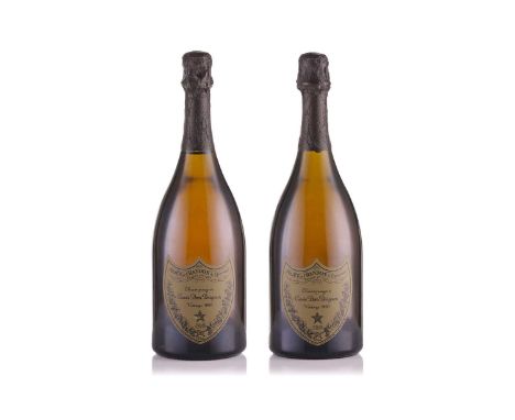 Two bottles of Dom Perignon Vintage 1990, 12.5%, 750mlHouse in SurreyBottles in excellent condition. Damage to presentation b