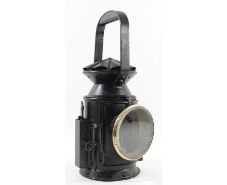 A W.D., 1943, 3 aspect hand lamp with burner, case marked with W.D. arrow and year 