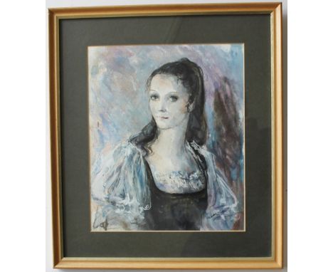 Valerie Ganz
Head and shoulders portrait of a lady
Watercolour
Signed
31.5 x 26.5

***ARTISTS RE-SALE RIGHTS MAY APPLY TO THI