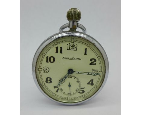 A military issue Jaeger-LeCoultre pocket watch