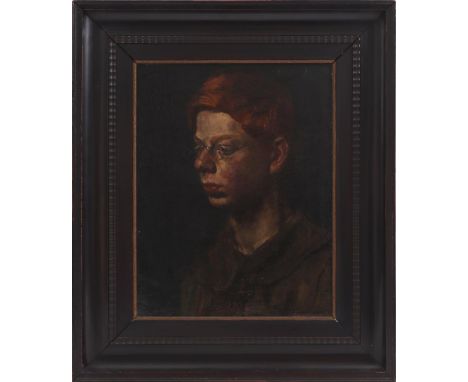 Floris Verster (1861-1927)Portrait of Jan Verwey, canvas from 1914, 46x36 cm. The work has hung in various museums during exh