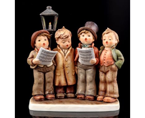 Goebel Hummel earthenware sculpture group entitled 'Harmony in four Parts', Hum 471, year 1989, number 23764/30,000, 25 cm hi