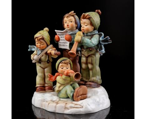 Goebel Hummel earthenware sculpture group entitled 'Strike up the Band', from the Centure Collection, Hum 668, year 1995, 18.