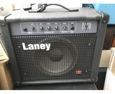 A Laney BC30 30W bass combo amplifier.
