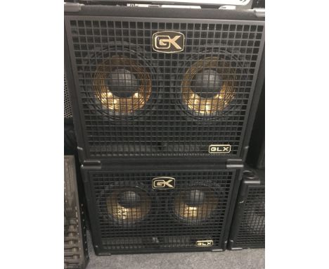 A pair of GK GLX amplifier cabinets.Comes with one retail box.