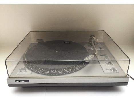 A boxed ion USB turntable and a Garrard GT-35P turntable (2).