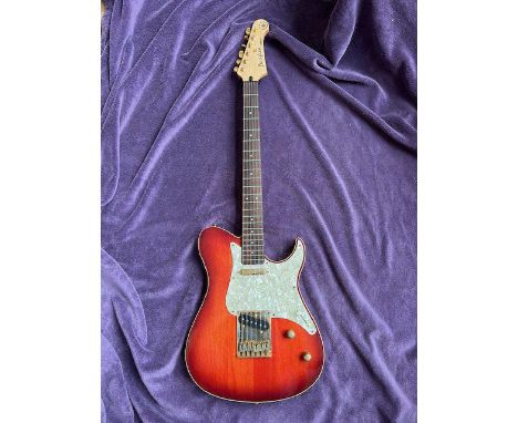 A Yamaha Pacifica T Type electric guitar in good condition overall and some playwear. Rosewood board and gold plated parts.