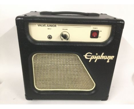 An Epiphone valve junior amplifier.