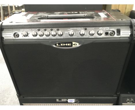 A Line 6 Spider II amplifier.