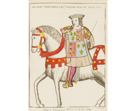 NO RESERVE Genealogy &amp; Heraldry.- Brydges (Sir Egerton, editor) Collins's Peerage of England, 9 vol., contemporary mottle