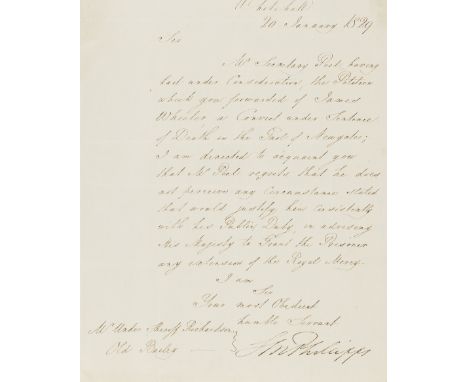 Execution of a highway robber.- Phillipps (Samuel March, legal writer and civil servant, permanent under secretary for home-a