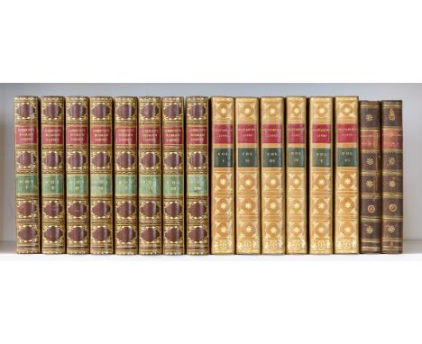 NO RESERVE Bindings.- Gibbon (Edward) The History of the Decline and Fall of the Roman Empire..., 8 vol., engraved portrait f