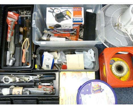 HOUSEHOLD &amp; GARAGE ITEMS including tools ETC