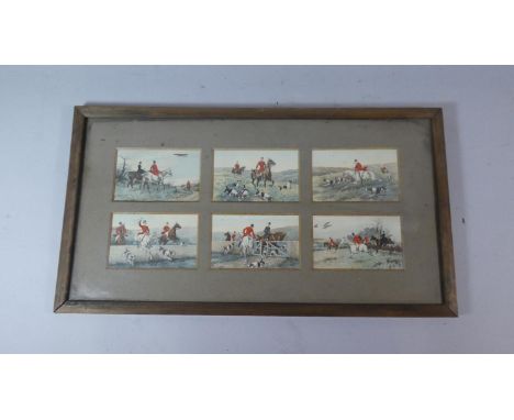 A Framed Sporting Print 