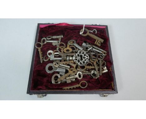 A Collection of Various 19th Century and Vintage Keys 