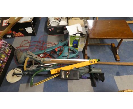 A Collection of Various Garden Tools 