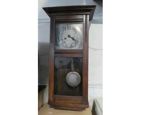 An Edwardian Wall Clock 