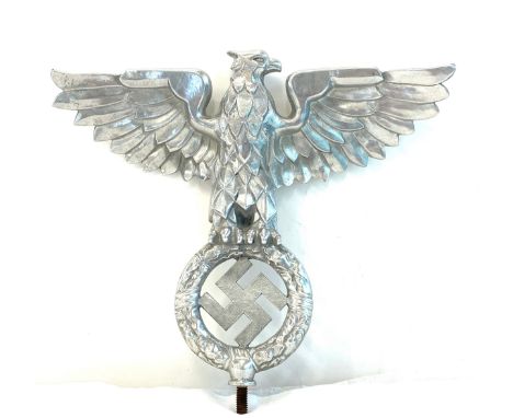 German SS Ceremonial Band Glockenspiel Topper EagleGlockenspiel/Schellenbaum of a SS ceremonial band or musical corps. It is 
