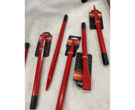 Selection of tools to include axes, chisels etc 