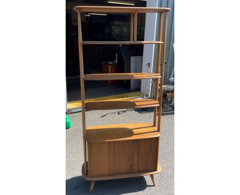Vintage Ercol room divider, good overall condition, approximate measurements: Height 75 inches, Width 34 inches, Depth 16 inc