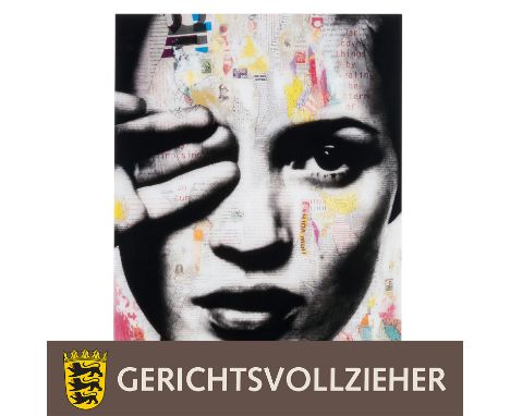 MONET, ANDRÉ (geb. 1965), "Kate", Lambda Color Print/Papier auf Aludibondplatte, LUMAS- Edition, HxB: ca. 60x45 cm. Kaschieru