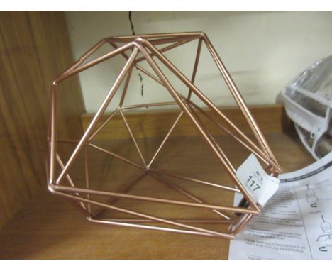 Geometric pendant Light