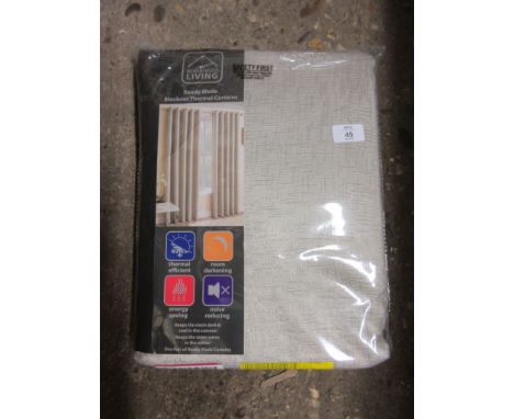 Falkner Eyelet room darkening thermal Curtains