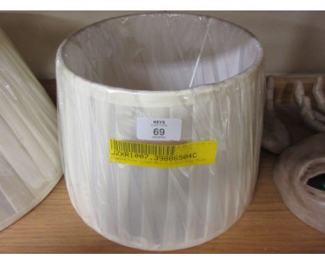 Pleated Inner Lined 30cm Silk Bell Lamp Shade, , RRP £21.99