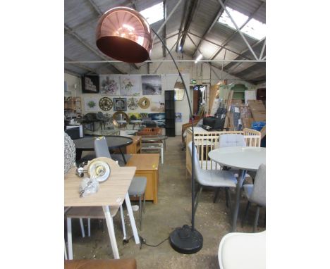 Bonita 174cm Arched Floor Lamp, Shade Colour: Copper, RRP £96.99