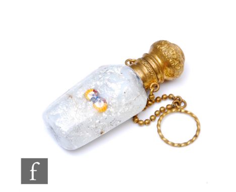 A 19th Century Giacomo Franchini and Pietro Bigaglia (Franchini Bigaglia) Italian Murano Venetian glass chatelaine perfume bo