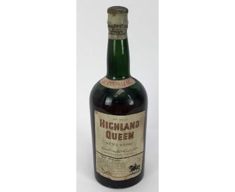 Whisky - one magnum, Highland Queen Scotch Whisky 70% proof