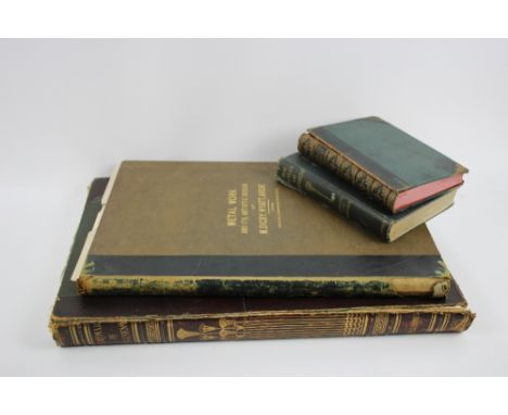 A collection of a rt / design reference books to include : "Grammar of Ornament by Owen Jones,1856". "Metal Work and its Arti