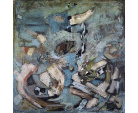 NIKOS KESSANLIS (1930-2004)Pittura signé 'K. NIKOS' en bas à droite;                                                         