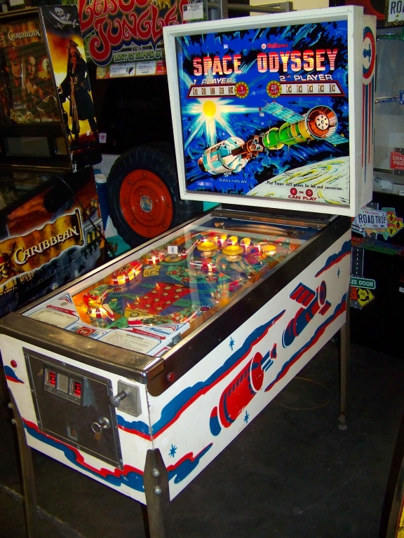 SPACE ODYSSEY PINBALL MACHINE WILLIAMS 1976 Item is in used condition ...