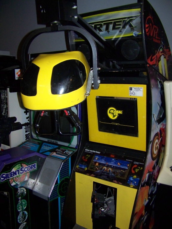 VORTEX BEACH HEAD VR BATTLE ARCADE GAME Item is in used condition