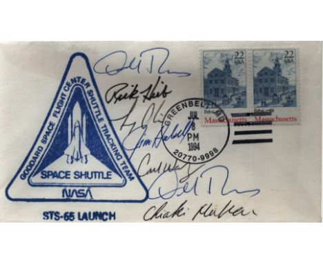 Astronaut STS-65 Robert D. Cabana · James D. Halsell · Richard J. Hieb · Carl E. Walz · Leroy Chiao · Donald A. Thomas · Chia