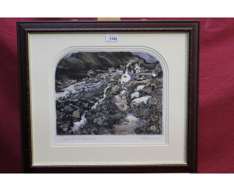 Graham Clarke (b. 1941), two signed etching and aquatints - Crabbers Retreat (Artists Proof) and Vita's White Garden, 124 / 3