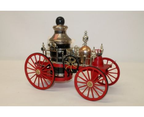 Whiskey - Jim Bean 100 Months Old Bourbon, 750ml, 80%, novelty 'Mississippi' Fire Engine CONDITION REPORT It is full of liqui