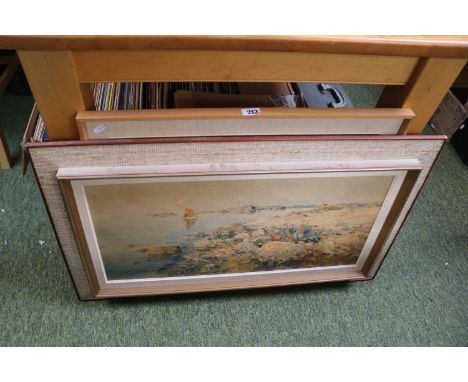 2 Framed French Impressionist Landscapes Framed 