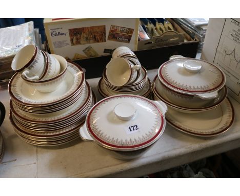 Myott Royalty Transfer printed dinner service 