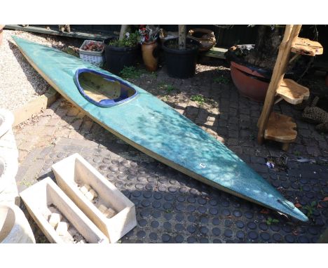 Vintage Fireglass Canoe 