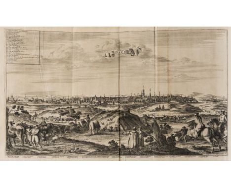 Russia.- Olearius (Adam) Voyages très-curieux &amp; très-renommez faits en Moscovie, Tartarie et Perse, 2 vol. in 1, half-tit