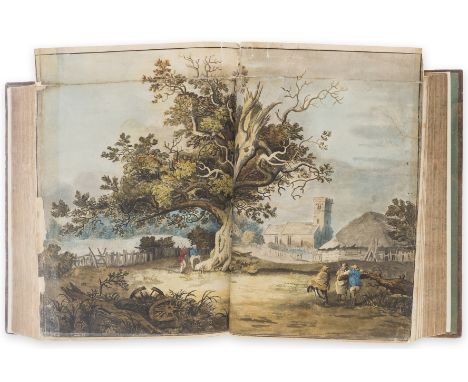 Evelyn (John) Silva: or, a Discourse of Forest-Trees, subscriber's copy, inscribed "To Mr. L. Pickard from his frd the Editor