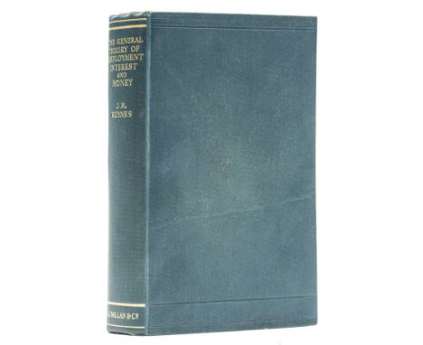Economics.- Keynes (Geoffrey) The General Theory of Employment, Interest and Money, first edition, some light scattered foxin